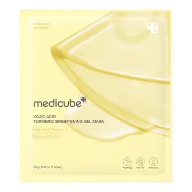 Medicube Kojic Acid Turmeric Brightening Gel Mask 4pc